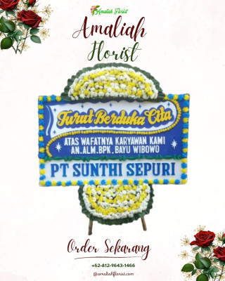 Papan Bunga Duka di Ilaga