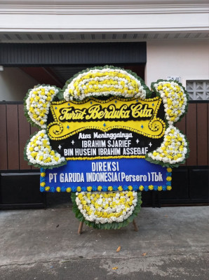 Papan Bunga Duka di Ilaga